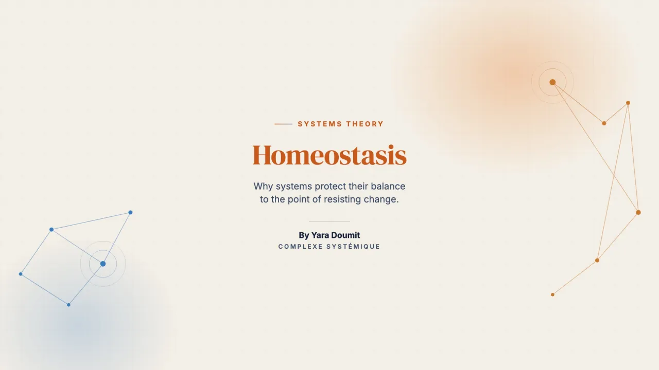 Homeostasis: what holds us together, and what holds us back