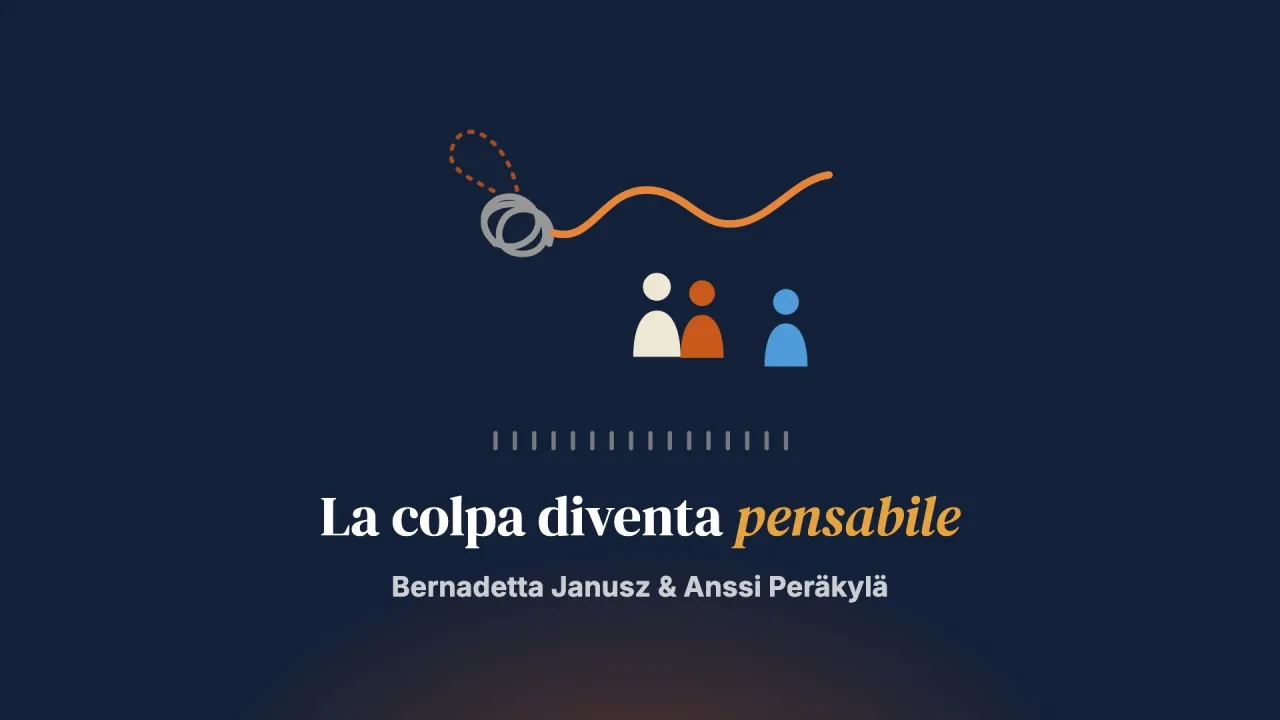 La colpa diventa pensabile: storia interazionale della terapia dopo una perdita ambigua