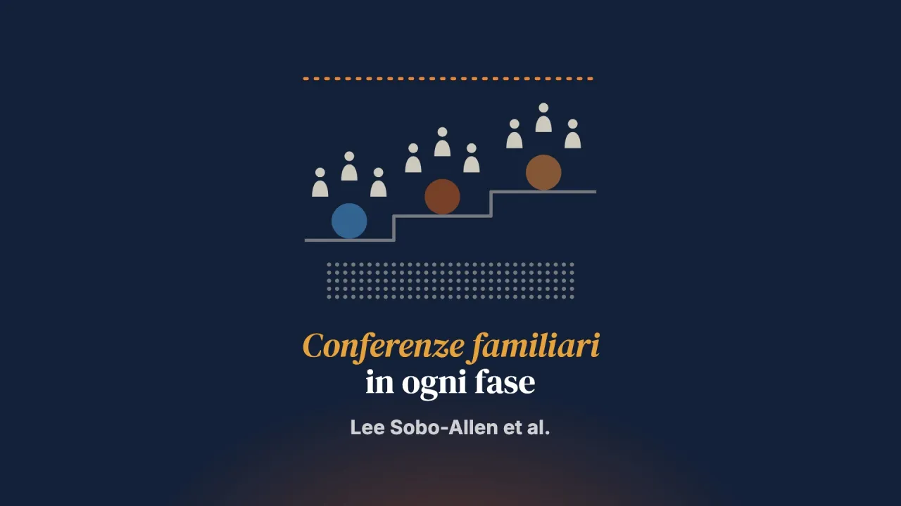 L’offerta di conferenze di gruppo familiare lungo l’intero percorso dell’intervento di tutela dei minori: una valutazione a metodi misti di ispirazione realista che confronta tre fasi di preoccupazione per il benessere