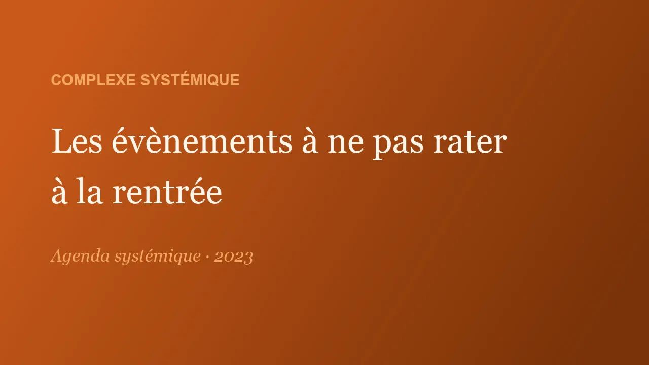Les évènements à ne pas rater à la rentrée !