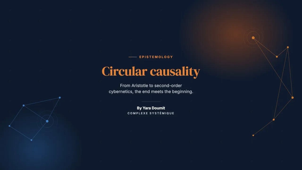Circular causality: when the cause is also an effect