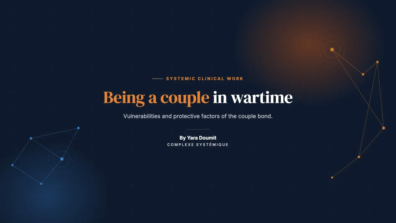 Being a couple in wartime