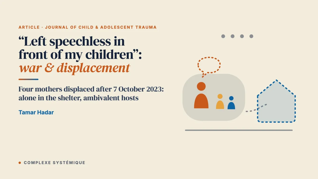 “Left Speechless in Front of My Children”: A Thematic Analysis of Parents’ Experiences During War & Displacement
