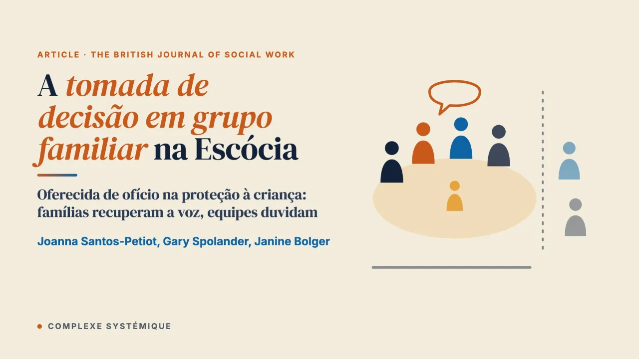 Implementar a tomada de decisão em grupo familiar no âmbito estatutário da proteção à criança na Escócia: desafios e oportunidades