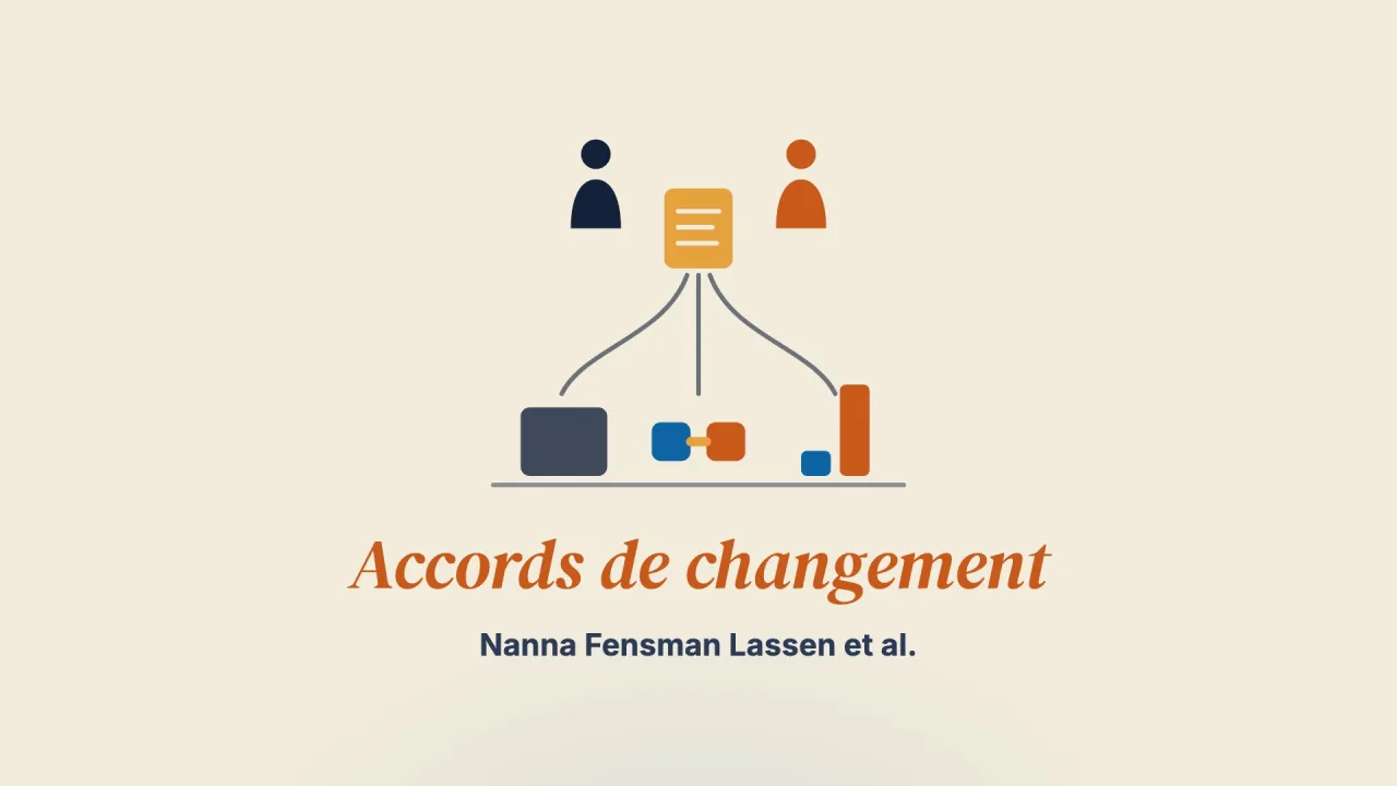 « On peut avoir toutes sortes de bonnes intentions, mais parfois, dans la vie de tous les jours, ça se passe autrement » : les accords de changement dans la vie quotidienne des couples