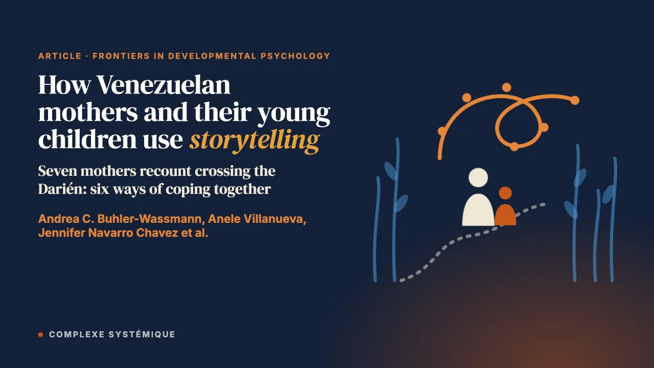 How Venezuelan mothers and their young children use storytelling to process immigration journeys