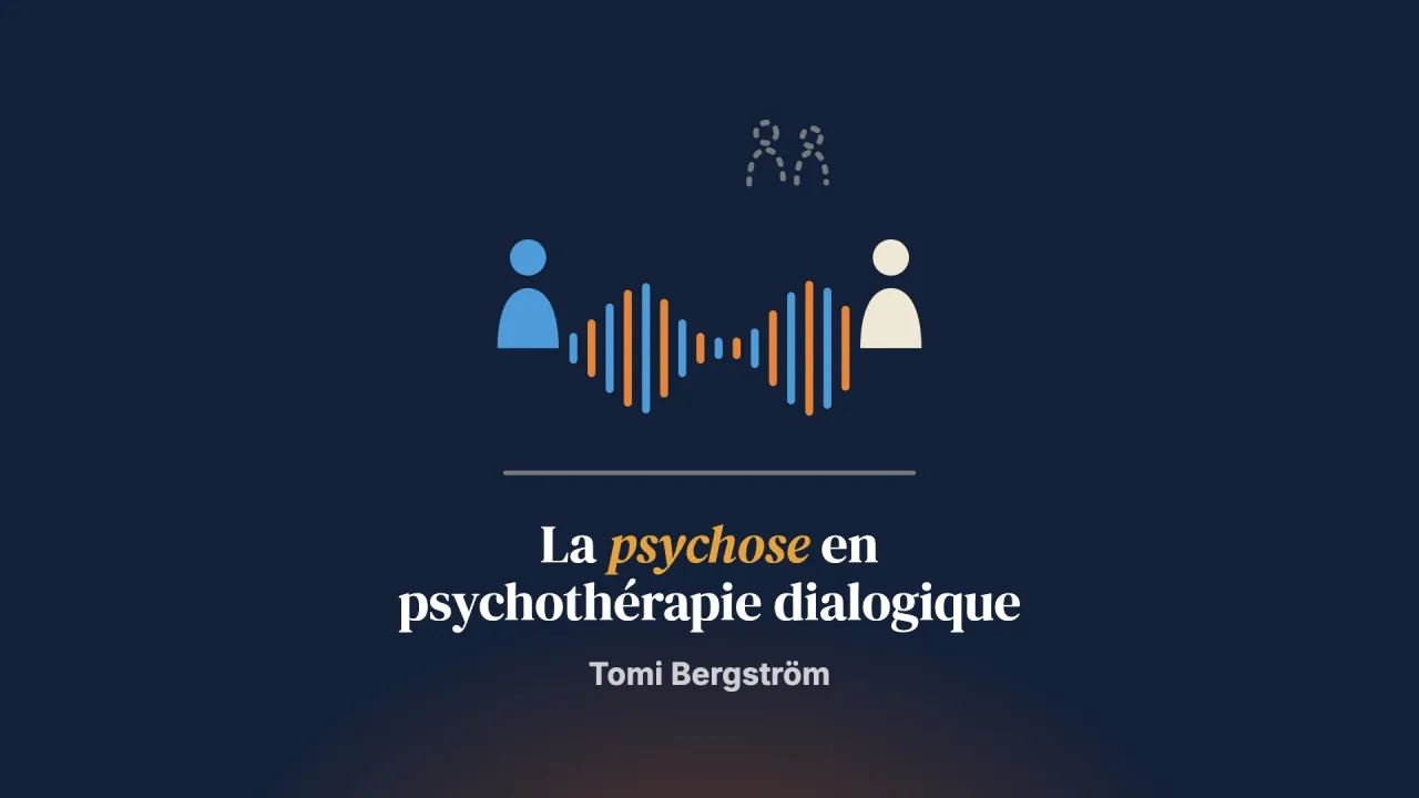Rencontrer la psychose dans une séance de psychothérapie d’inspiration dialogique : une étude de cas unique