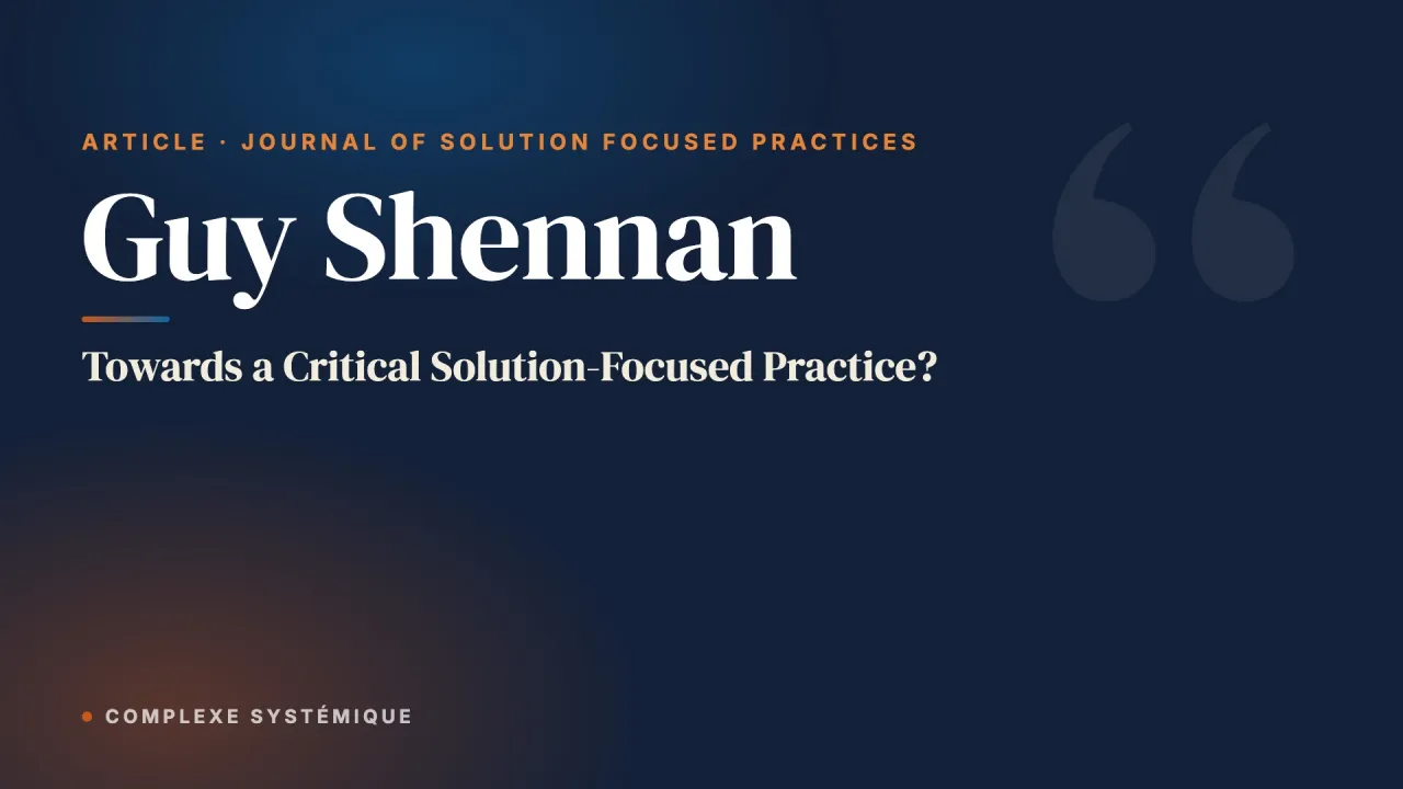 Towards a Critical Solution-Focused Practice?