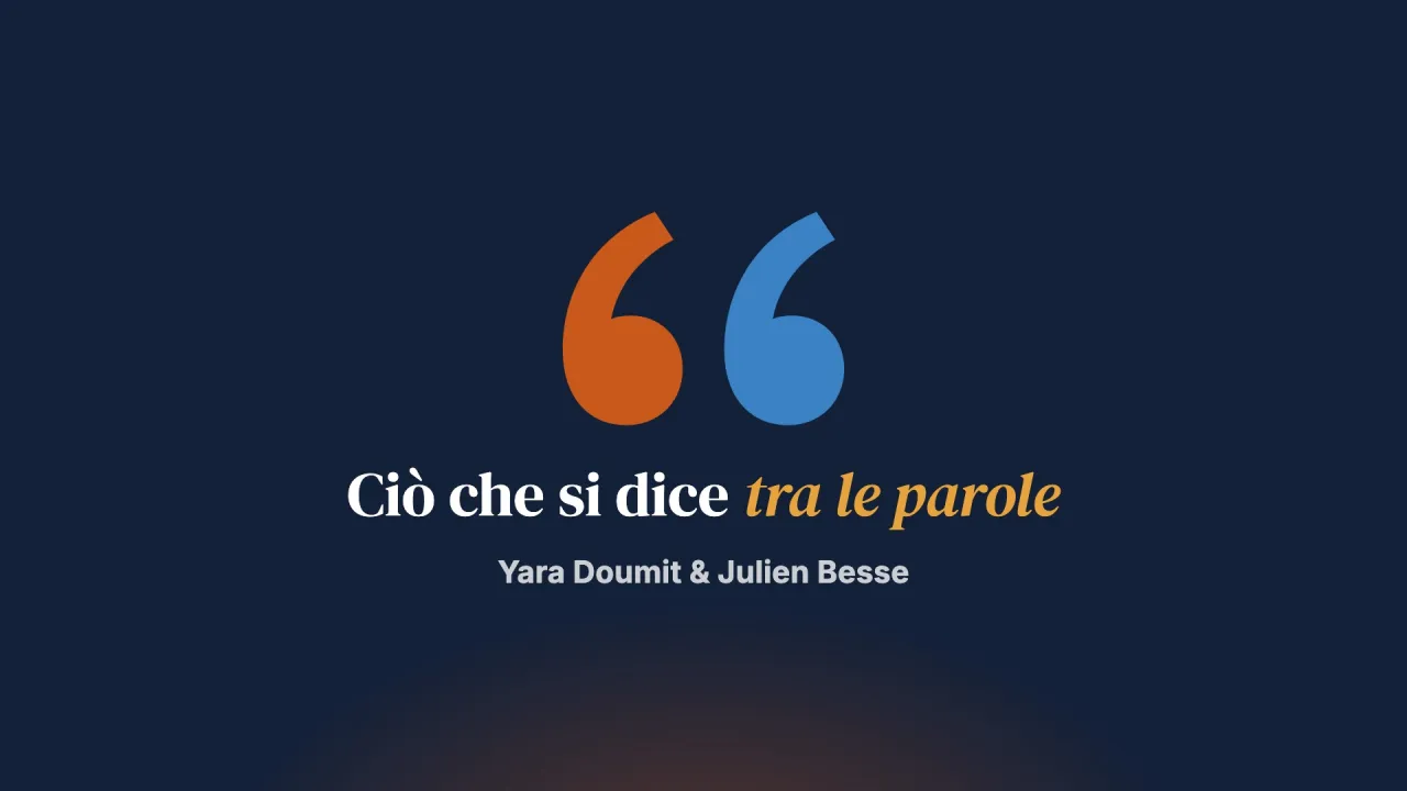 Il silenzio in terapia: una clinica del tra-le-parole