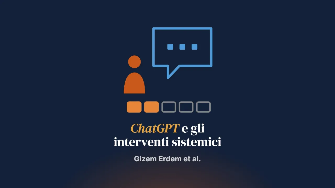 Sei qualificato, ChatGPT? Un esame delle abilità e delle competenze cliniche di ChatGPT nell’erogazione di interventi sistemici