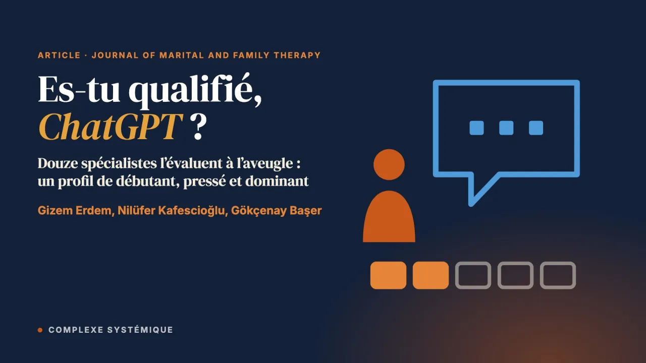 Es-tu qualifié, ChatGPT ? Ses compétences cliniques à l’épreuve des interventions systémiques