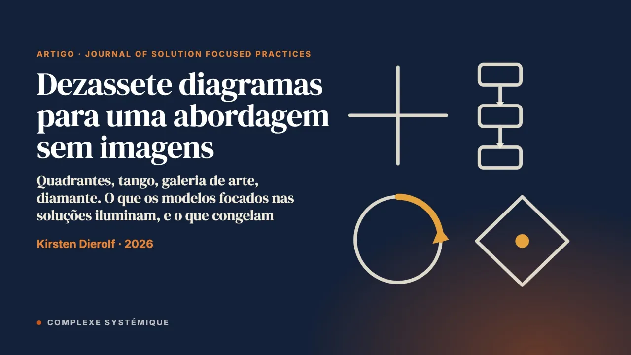 Visualizar a prática focada nas soluções: uma revisão crítica dos diagramas e modelos