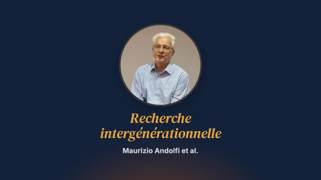 La thérapie racontée par les familles. Un panorama de recherche intergénérationnelle