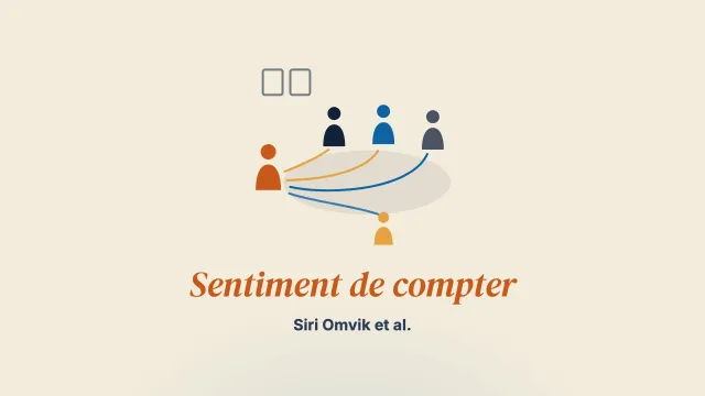 Cadrer l’ouverture : similitudes et différences entre l’expérience des personnes soignées et celle de leur réseau social dans les réunions de réseau dialogiques, à travers le prisme du sentiment de compter