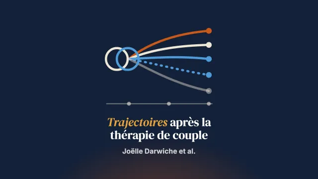 Trajectoires après une thérapie de couple systémique brève pour parents