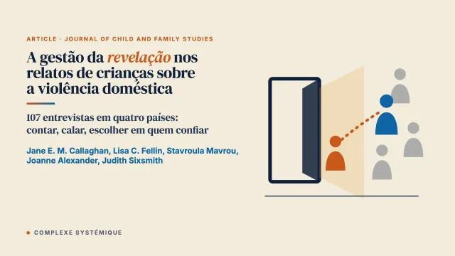 A gestão da revelação nos relatos de crianças sobre a violência doméstica: práticas de contar e de não contar