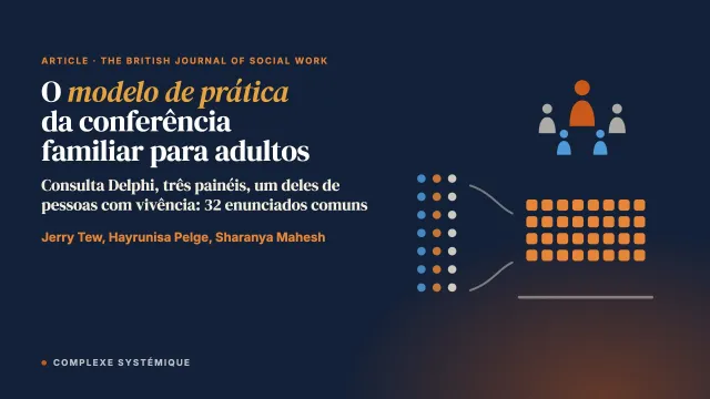 Especificar o modelo de prática da conferência familiar e de grupo para adultos: relato de uma consulta Delphi