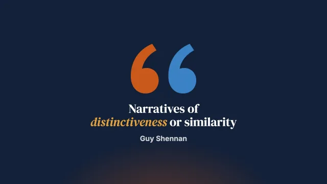 Narratives of Distinctiveness or Similarity and Connection: A Response to Korman, De Jong and Jordan