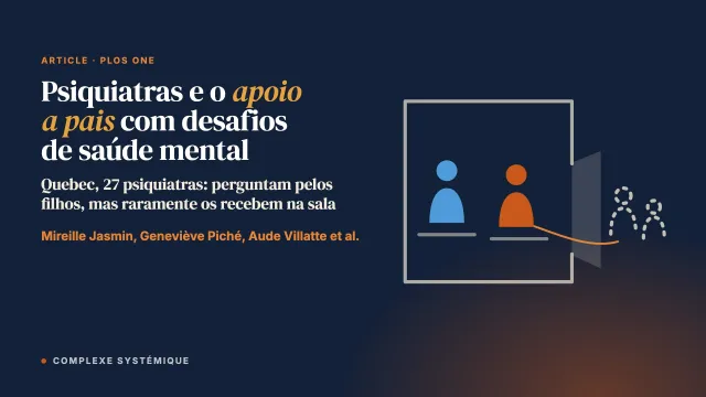 Explorar a perspectiva de psiquiatras sobre o apoio a pais com desafios de saúde mental: um estudo de métodos mistos
