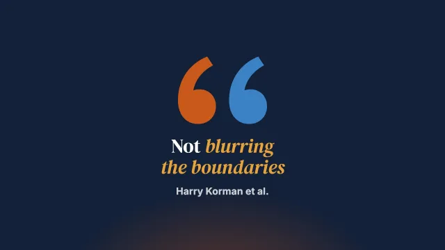We Don’t Want to Blur the Boundaries: A Response to Guy Shennan and the Solution Focused Collective