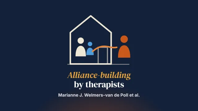 Therapists’ Contributions to the Alliance in Home-Based Family Treatment: The Role of Alliance Building Behaviors, Personality, and Clinical Experience