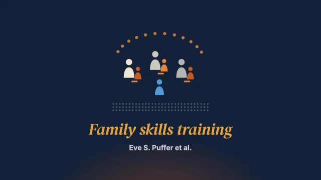 The impact of a family skills training intervention among Burmese migrant families in Thailand: A randomized controlled trial