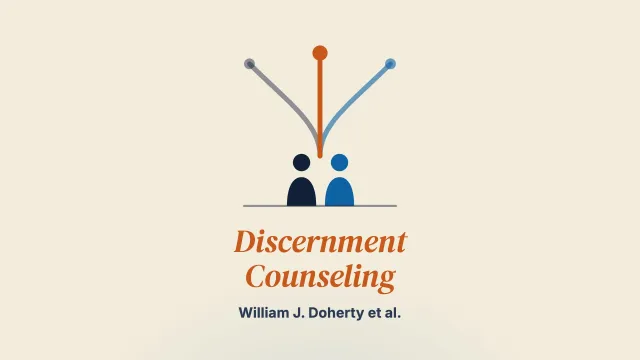 Discernment Counseling for “Mixed-Agenda” Couples