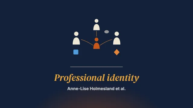 Open Dialogues in social networks: professional identity and transdisciplinary collaboration