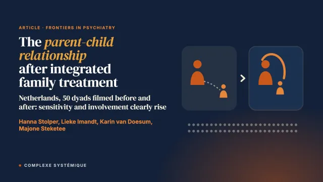 Improvements in the quality of the parent-child relationship following treatment with an integrated family approach