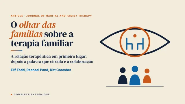 O olhar das famílias sobre a terapia familiar: uma revisão sistemática qualitativa