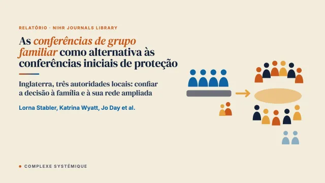 As conferências de grupo familiar como alternativa às conferências iniciais de proteção da criança para famílias no percurso de proteção à infância: síntese