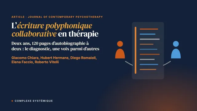 L’écriture polyphonique collaborative comme pratique thérapeutique : une étude de cas longitudinale