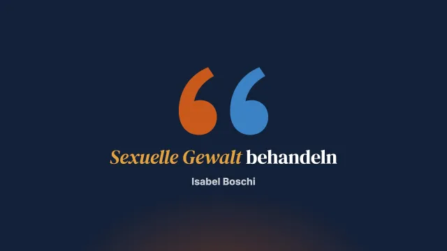 Warum mit Sexualstraftätern arbeiten?
