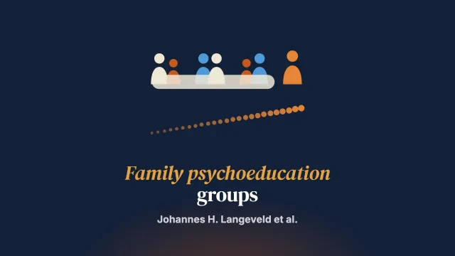 The TIPS family psychoeducational group work approach in first episode psychosis and related disorders: 25 years of experiences