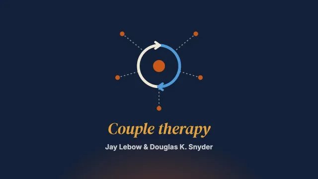 Couple therapy in the 2020s: Current status and emerging developments