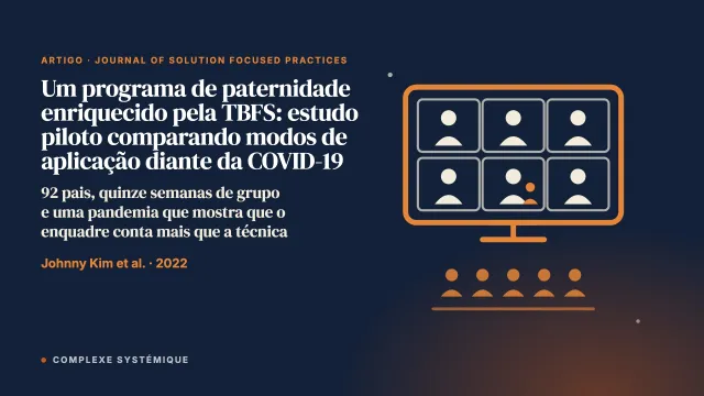 Um programa de paternidade enriquecido pela TBFS: estudo piloto comparando os modos de oferta em resposta à pandemia de COVID-19