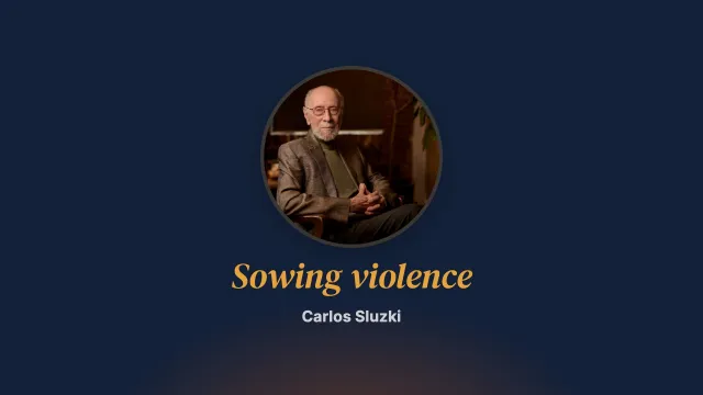 Sowing violence in the minds of children