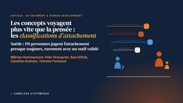 Les concepts voyagent plus vite que la pensée : une étude empirique de l’usage des classifications d’attachement dans les enquêtes de protection de l’enfance