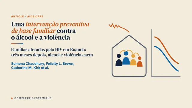 Explorar o potencial de uma intervenção preventiva de base familiar para reduzir o uso de álcool e a violência em famílias afetadas pelo HIV em Ruanda