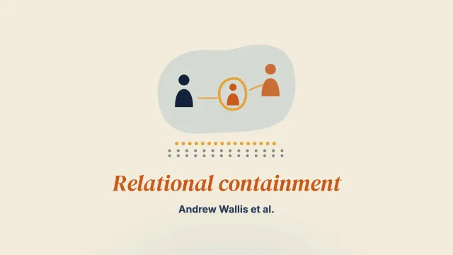 Relational containment: exploring the effect of family-based treatment for anorexia on familial relationships