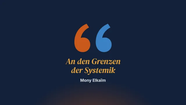 Ökologie der Ideen. Konstruktivismus, sozialer Konstruktionismus und Narrationen: an den Grenzen der Systemik?