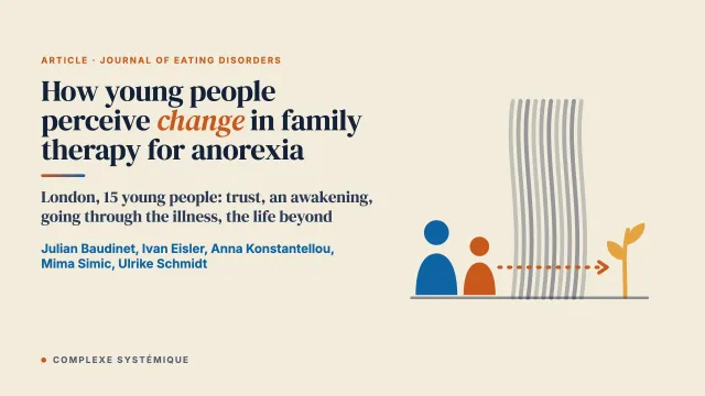 How young people perceive change to occur in family therapy for anorexia nervosa: a qualitative study