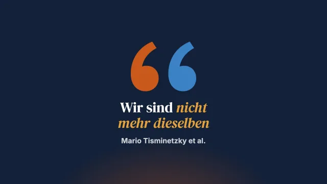 Bildung, Gesundheit und Gemeinschaft. „Wir sind nicht mehr dieselben“
