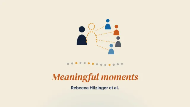 Recognizing oneself in the encounter with others: Meaningful moments in systemic therapy for social anxiety disorder in the eyes of patients and their therapists after the end of therapy