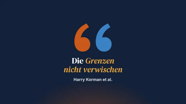 Wir wollen die Grenzen nicht verwischen: Eine Antwort an Guy Shennan und das Solution Focused Collective