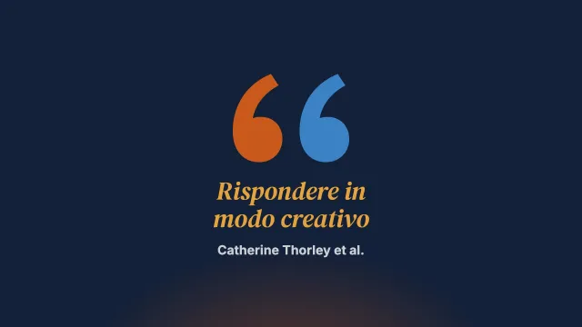 Formazione al Dialogo Aperto e alla pratica dialogica: rispondere in modo creativo tra formazione e scrittura