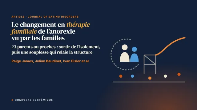 Quels facteurs influent sur le changement en thérapie familiale de l’anorexie mentale selon les parents et les aidants ? Une étude qualitative