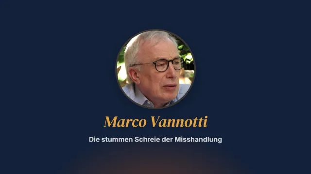 Die stummen Schreie der Kindesmisshandlung. Interview mit Marco Vannotti