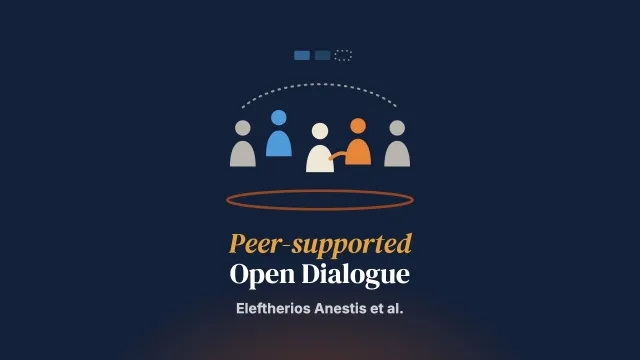 Peer-supported Open Dialogue: a qualitative study of peer practitioners’ experiences and non-peer practitioners’ perspectives on peer involvement
