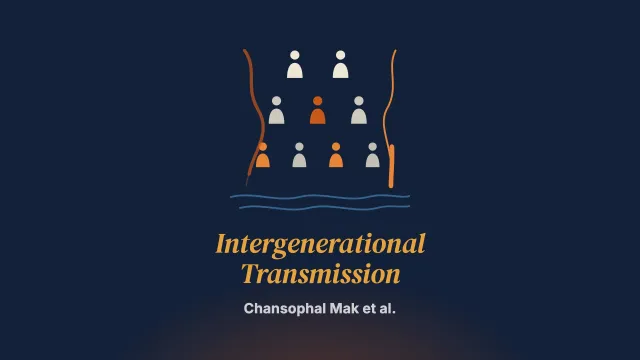 Intergenerational Transmission of Traumatic Stress and Resilience Among Cambodian Immigrant Families Along Coastal Alabama: Family Narratives